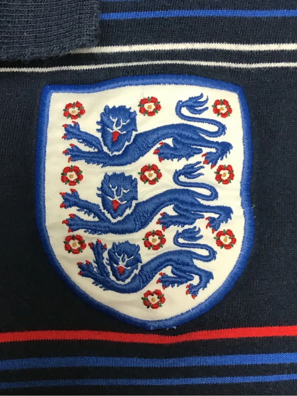 Umbro England National Football Team Three Lions men’s polo shirt large - Picture 4 of 12